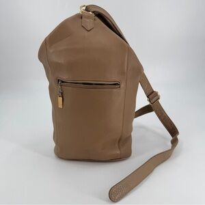 Vintage Coach Sonoma Wheat Flatpack Sling Shoulder Bag Leather 4917 FLAWS